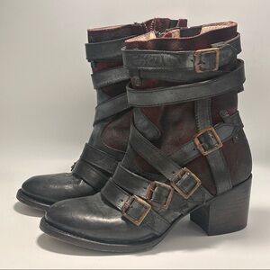 Freebird Steven Colt US8 Leather Distressd Boots